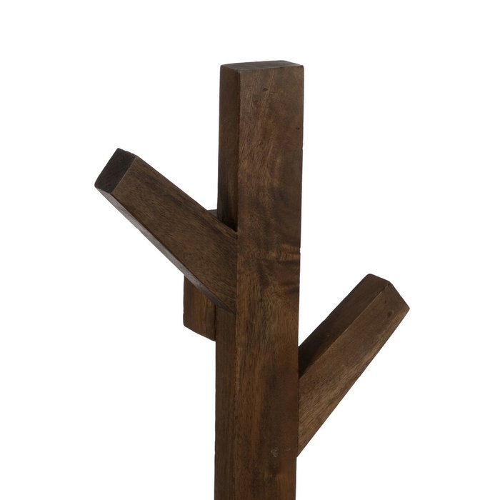 Ixia Perchero Miel de Madera de Mango 23 x 7 x 78 cm