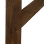 Ixia Perchero Miel de Madera de Mango 23 x 7 x 78 cm