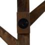 Ixia Perchero Miel de Madera de Mango 23 x 7 x 78 cm