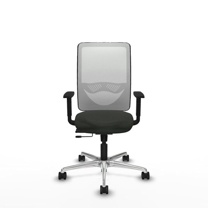 PIQUERAS Y CRESPO Silla de oficina Zulema con mecanismo Sincro/Traslack, Negro/Blanco PIQUERAS Y CRESPO Silla de oficina Zulema con mecanismo Sincro/Traslack, Negro/Blanco