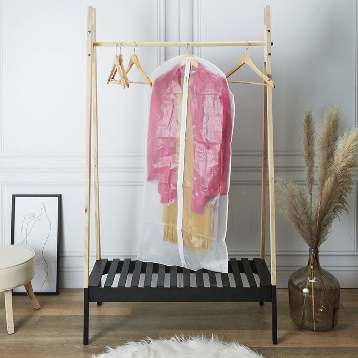 Juego De 4 Fundas Protectoras Ropa Vallee Outlet Plástico