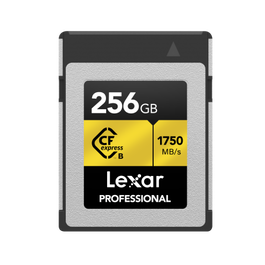 Lexar CFexpress Type B 256 GB Tarjeta de Memoria, Lectura 1900 MB/s, Escritura 1500 MB/s, LCXEXPR256G-RNENG