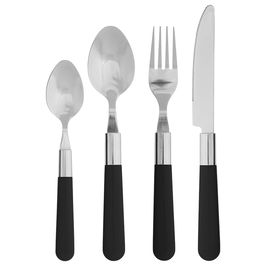 Day Cubertería 24 Piezas Acero Inoxidable Mango Plástico Colores Surtidos Apto Lavavajillas