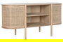 DKD Home Decor Morefond rejilla 23 Mueble TV Moderno Natural 120 x 43.5 x 60 cm