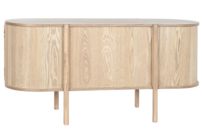 DKD Home Decor Morefond rejilla 23 Mueble TV Moderno Natural 120 x 43.5 x 60 cm