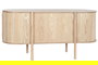 DKD Home Decor Morefond rejilla 23 Mueble TV Moderno Natural 120 x 43.5 x 60 cm