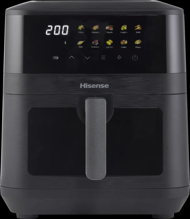 Hisense Freidora de aire HAF2100DCD 7,7 l 2100 W Negro Hisense Freidora de aire HAF2100DCD 7,7 l 2100 W Negro