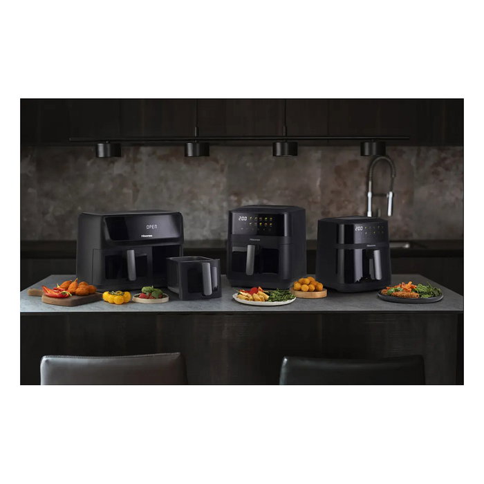 Hisense HAF2100DCD Freidora de aire 7,7 L Negro Hisense HAF2100DCD Freidora de aire 7,7 L Negro