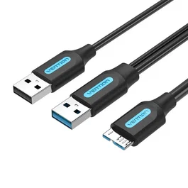 Vention Cable USB 3.0 Macho a Micro-B Macho 1m Negro