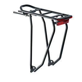 Racktime Portabulto trasero GLEAMIT 2.0 para bicicletas 26"-29" con segunda barra y luz integrada, carga máx. 25 kg