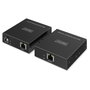 Digitus DA-73121 Extensor USB 3.2 Gen1 con 3x USB-A y 1x USB-C, Negro