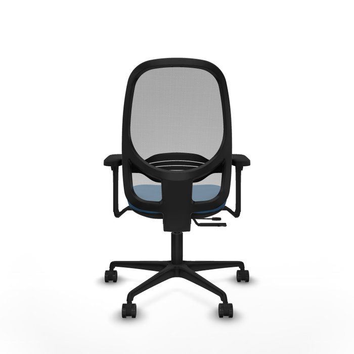 PIQUERAS Y CRESPO Silla de oficina Cilanco con mecanismo Sincro/Traslack, Azul claro y Gris PIQUERAS Y CRESPO Silla de oficina Cilanco con mecanismo Sincro/Traslack, Azul claro y Gris