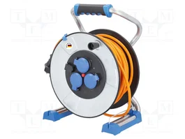 AS SCHWABE Prolongador de alimentación H07BQ-F 3G2,5mm2 40m naranja