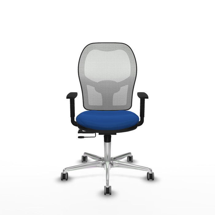 PIQUERAS Y CRESPO Silla de oficina Jorquera Azul y Blanco