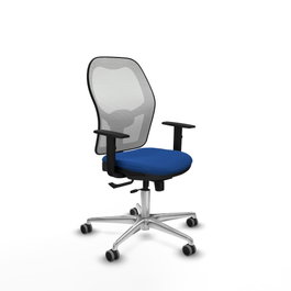 PIQUERAS Y CRESPO Silla de oficina Jorquera Azul y Blanco
