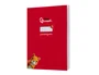 Liderpapel Libreta Pauta Guía A4 32 Hojas 75g/m² Cuadriculado Pautado 3mm con Margen 6 Colores Surtidos - Cartoncillo