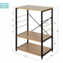 Color Baby Max Home Estantería de Cocina con 3 Baldas 60x40x82 cm