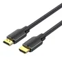 Vention Cable HDMI 2.0 4K de 5m Negro Trenzado de Algodón
