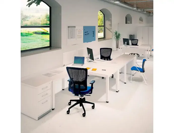 Rocada Mesa de oficina EXECUTIVE 200ad02 Gris/Gris 120x60 cm