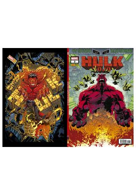 Panini España S.A. Un mundo bajo muerte: Hulk Rojo 01