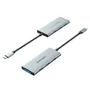 Vention TOPHB Docking Station USB Tipo-C con HDMI, 3 Puertos USB, Lector SD/MicroSD, Aluminio Gris, USB 3.2 Gen 1, Power Delivery 100W, 4K Ultra HD