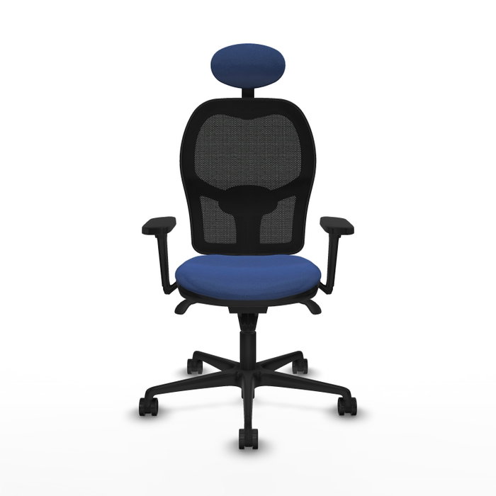 PIQUERAS Y CRESPO Silla de oficina Jorquera Azul marino y Negro PIQUERAS Y CRESPO Silla de oficina Jorquera Azul marino y Negro