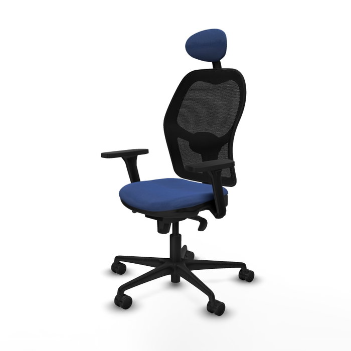 PIQUERAS Y CRESPO Silla de oficina Jorquera Azul marino y Negro PIQUERAS Y CRESPO Silla de oficina Jorquera Azul marino y Negro