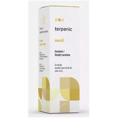 TERPENIC Aceite Esencial Alimentario Neroli Citrus aurantium QT. Linalol Egipto 2Ml TERPENIC Aceite Esencial Alimentario Neroli Citrus aurantium QT. Linalol Egipto 2Ml