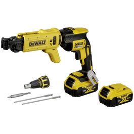DeWALT DCF620P2K-QW Destornillador eléctrico sin escobillas 18V con 2 baterías de 5Ah