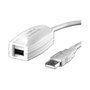 VALUE Cable de extensión USB 2.0, 5 m, Blanco