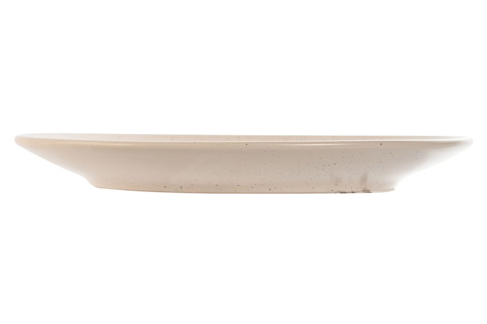 DKD Home Decor Plato Tradicional Tree of life 24 Beige Blanco Roto Gres 20x2.5x20 cm Apto Microondas Lavavajillas (4 Unidades)