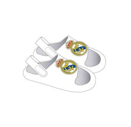 Cerdá Chanclas Pala Eva Real Madrid Talla 27 Blanca