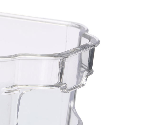 Kinvara Organizador Nevera 37.3 x 10.7 x 10 cm Transparente (Set de 18)