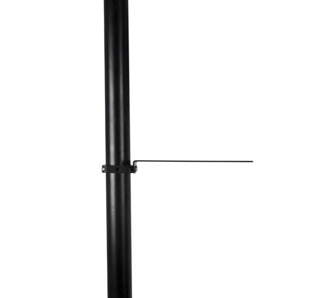 B-Tech Soporte para Cámara de Videoconferencia, 100x100mm, VESA 75x75mm, Carga Máx. 4kg, Negro Satinado, Compatible con BT7052/BT7260