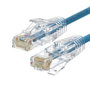 WP Cable de red Slim Cat.6a U-UTP 0,5m Azul