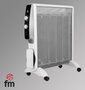 FM Radiador de Mica MS-20 2000 W Diseño Slim