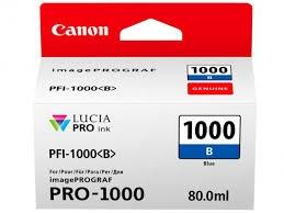 Canon Cartucho de Tinta Azul PFI-1000B 80 ml Canon Cartucho de Tinta Azul PFI-1000B 80 ml