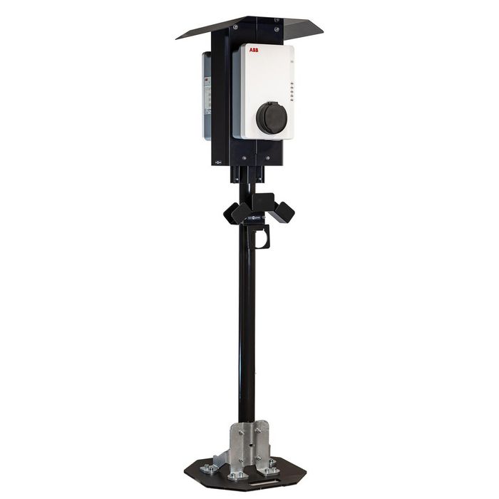 Next Green Tubo de Acero con Recubrimiento en Polvo, 60mm x 1500mm, Grafito Gris