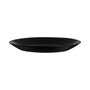 Plato de Postre Luminarc Zelie Negro Negro Vidrio Ø 18 cm (12 Unidades)
