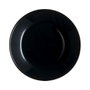 Plato de Postre Luminarc Zelie Negro Negro Vidrio Ø 18 cm (12 Unidades)