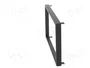 ACV Bastidor de montaje de radio 2 DIN para Mitsubishi Space Star, negro