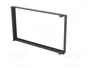 ACV Bastidor de montaje de radio 2 DIN para Mitsubishi Space Star, negro