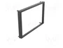 ACV Bastidor de montaje de radio 2 DIN para Mitsubishi Space Star, negro