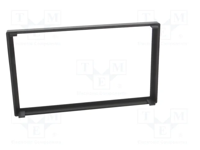 ACV Bastidor de montaje de radio 2 DIN para Mitsubishi Space Star, negro ACV Bastidor de montaje de radio 2 DIN para Mitsubishi Space Star, negro