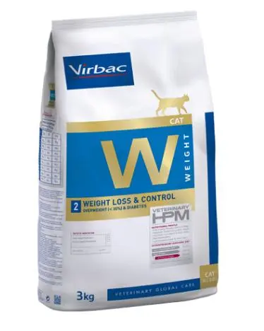 Virbac W2 HPM Feline Weight Loss & Control 3 kg Virbac W2 HPM Feline Weight Loss & Control 3 kg