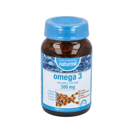 DIETMED Omega 3 500mg 18/12 EPA DHA - 120 Perlas - Complemento Alimenticio para Colesterol - Aceite de Pescado