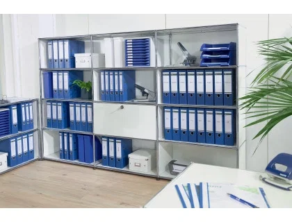 Leitz Archivador de Palanca 180º DIN A4 Maxi Polipropileno Lomo 80 mm Azul