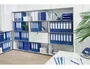 Leitz Archivador de Palanca 180º DIN A4 Maxi Polipropileno Lomo 80 mm Azul