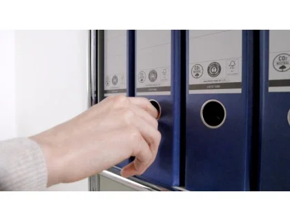Leitz Archivador de Palanca 180º DIN A4 Maxi Polipropileno Lomo 80 mm Azul