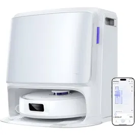 Narwal Freo Z10 Robot Aspirador y Mopa con Base Autónoma, 15000 Pa, Limpieza a 75°C, Sistema Antienredos